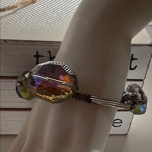 Iridescent Crystal Bracelet